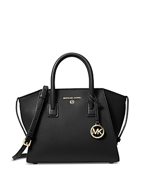 MICHAEL MICHAEL KORS MICHAEL MICHAEL KORS AVRIL SMALL LEATHER SATCHEL