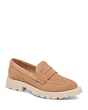 Dolce Vita Women's Elias Loafer In Toffee Suede In Toffee Suede