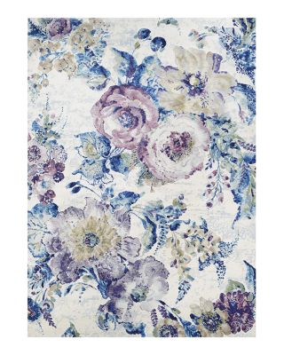 Couristan Easton Floral Chic Area Rug, 5'3 x 7'6