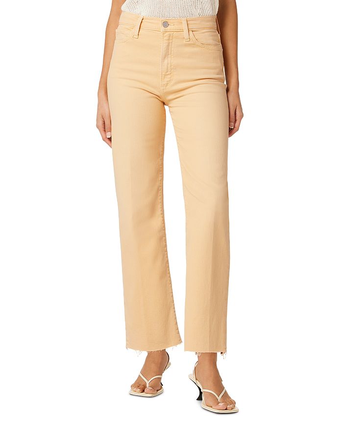Joe's Jeans The Blake High Rise Ankle Wide Leg Jeans In Sunkissed