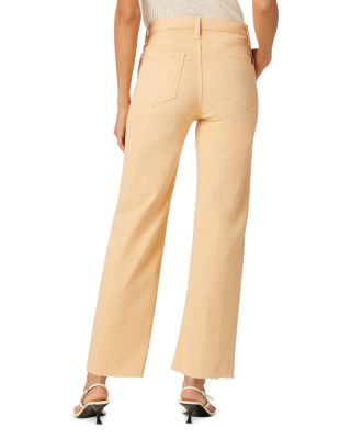 The Blake High Rise Ankle Wide Leg Jeans in Sunkissed