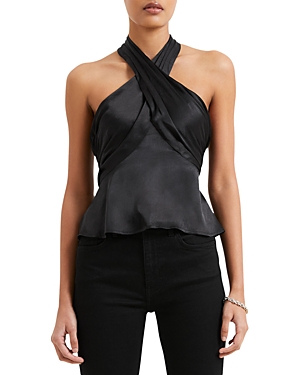 FRENCH CONNECTION INU HALTER TOP
