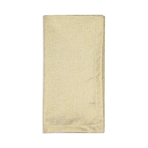 Aman Imports Shimmer Cotton Napkin In Gold