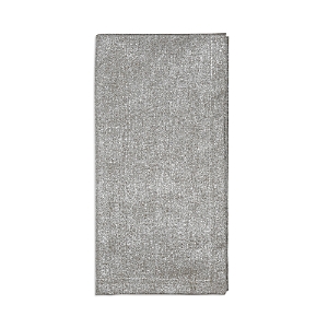 Aman Imports Shimmer Cotton Napkin In Pewter