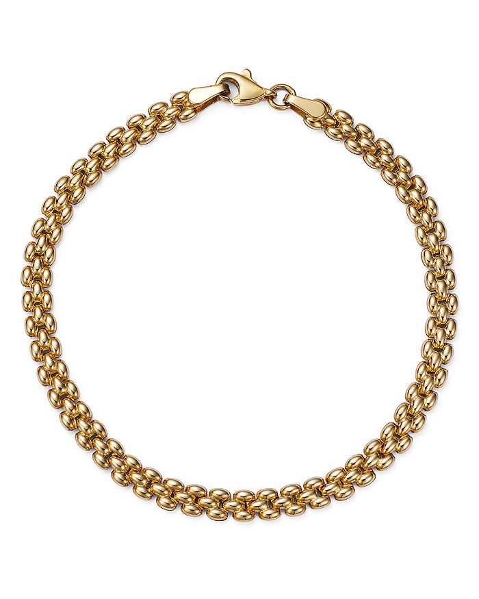 Bloomingdale's - Popcorn Link Chain Bracelet in 14K Yellow Gold - 100% Exclusive
