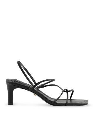 Sandro - Women's Faye Square Toe Strappy Slingback Sandals