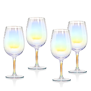 Godinger Monterey Goblets, Set Of 4 In Clear
