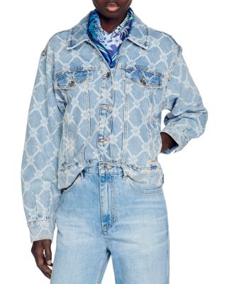 Sandro hotsell denim Jacket