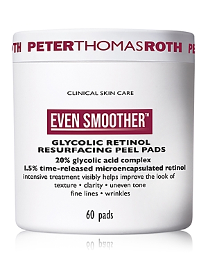 Shop Peter Thomas Roth Even Smoother Glycolic Retinol Resurfacing Peel Pads