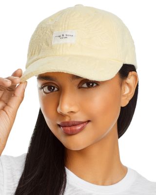 rag & bone Soft Pale Yellow Terry Baseball Cap rag & bone Yellow Avery Baseball Cap | Garmentory main image 4