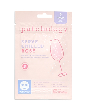 Shop Patchology Serve Chilled Rose Sheet Mask, Pack Of 2