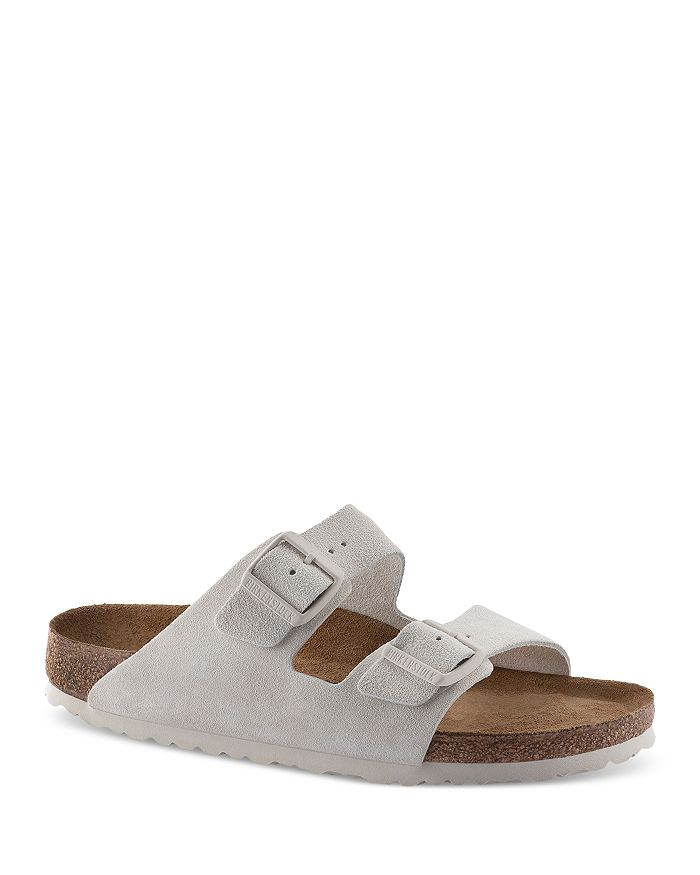 Shop Birkenstock Men's Arizona Slide Sandals In White