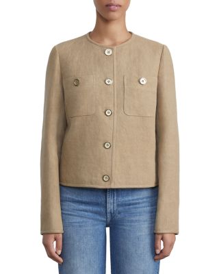 Lafayette 148 New York Collarless Jacket | Bloomingdale's