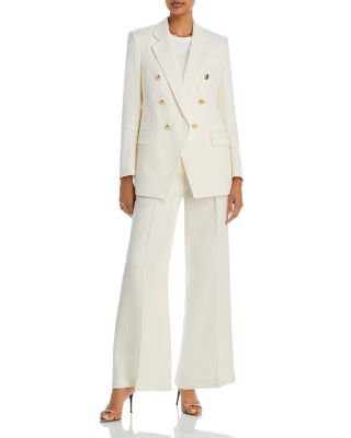 BOSS - Double Breasted Blazer & Wide Leg Pants