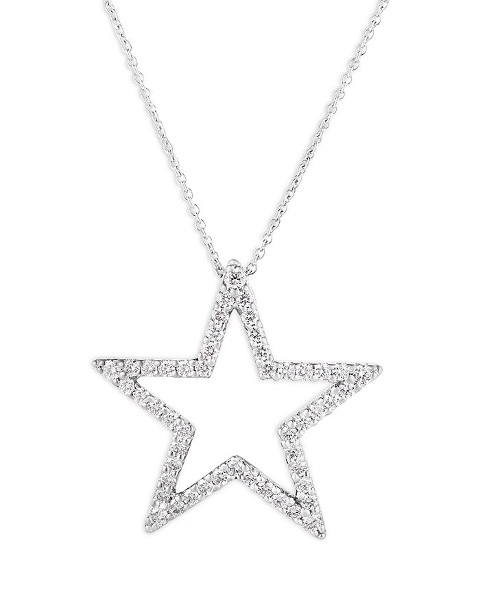Open top star necklace
