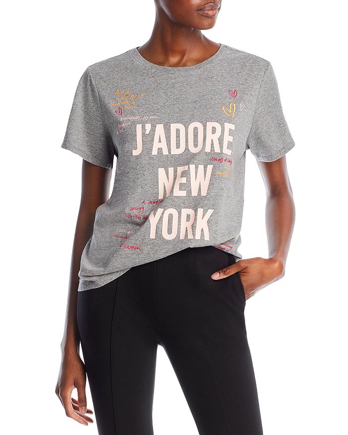 Cinq à Sept J'Adore New York Graphic Tee | Bloomingdale's