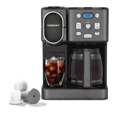 SS-16BKS Coffee Center&reg; 2-in-1 Coffeemaker, Black Stainless