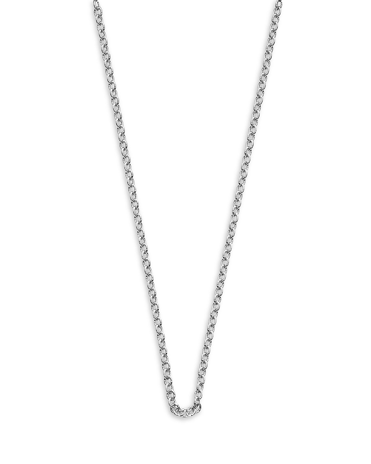 Bloomingdale's Fine Collection Sterling Silver Medium Cable Chain Necklace