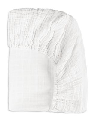 All Stages Midi Crib Sheet in GOTS Certified Organic Muslin Cotton