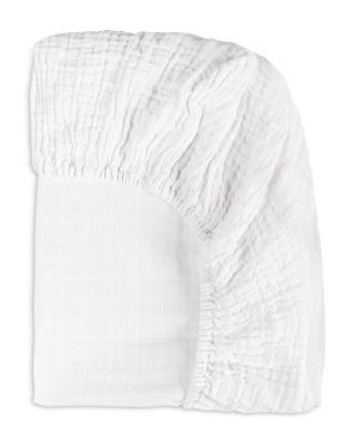 All Stages Bassinet Sheet in GOTS Certified Organic Muslin Cotton