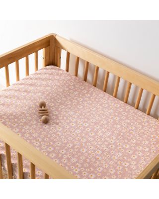 All Stages Midi Crib Sheet in GOTS Certified Organic Muslin Cotton