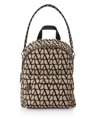 Valentino Garavani - Logo Pattern Backpack