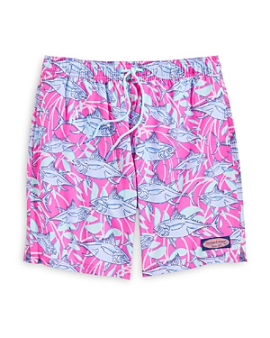 Vineyard Vines Chappy Swim Trunks In Fish