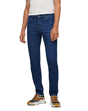 Shop Hugo Boss Maine Regular Fit Jeans In Bright Blue