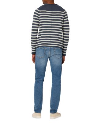 The Brixton Slim Straight Jeans in Magnolia