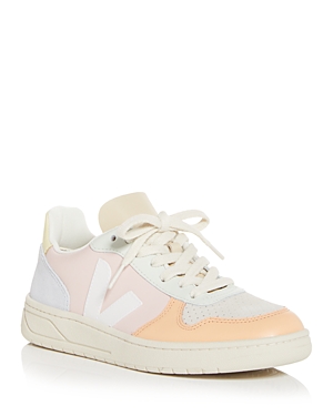 Shop Veja Women's V-10 Low Top Sneakers In Multi Petal