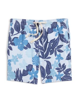 Short Seersucker Vineyard Vines – Bleu Et Blanc Rayé – Garçon Taille 12 – Très Bon état