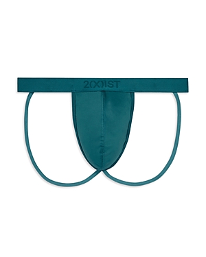 2(x)ist Sliq Low Rise Y Back Thong In Submerged