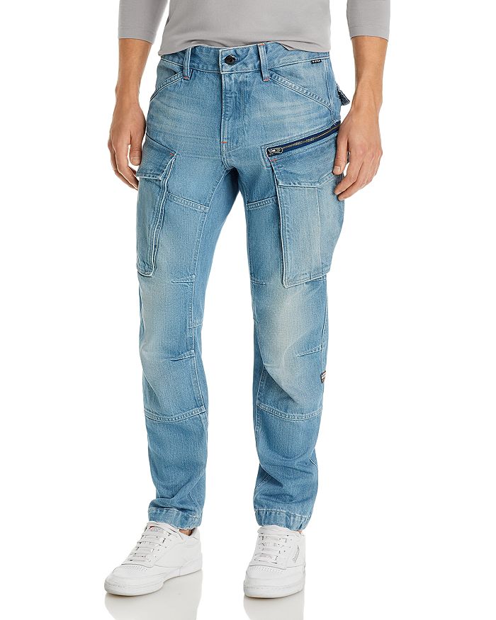 G-STAR RAW - Rovic Zip 3D Regular Fit Jeans in Antique Fade
