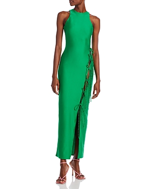 Shop Mother Of All Nela Dress In Green