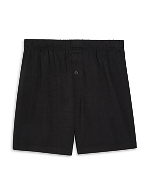 2(x)ist Men's Dream Cotton-stretch Knit Boxer In Black Beauty