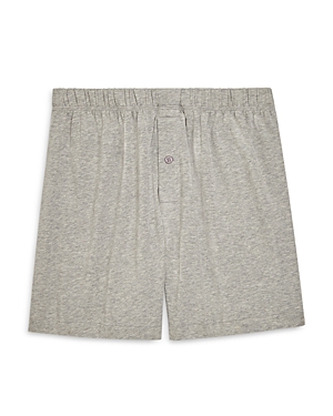 Shop 2(x)ist Dream Solid Knit Boxers In Gray Heather