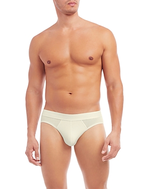 Shop 2(x)ist Dream Solid Modern Fit Low Rise Briefs In White