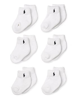Ralph Lauren - Boys' Layette Socks, 6 Pack - Baby