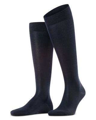Tiago Organic Cotton Blend Knee High Dress Socks