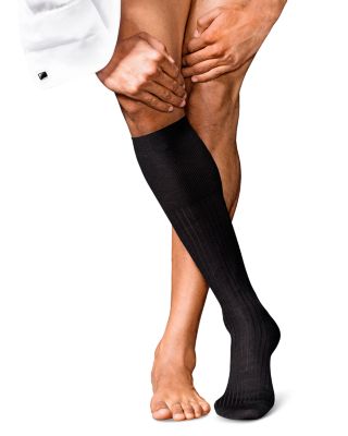 No. 7 Merino Wool & Nylon Knee High Dress Socks