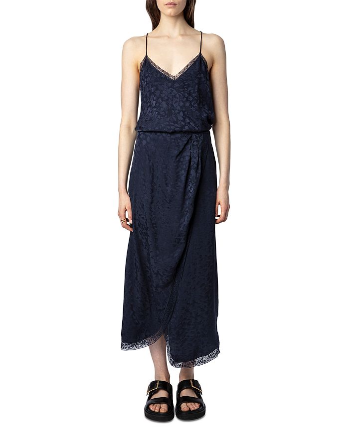 Zadig & Voltaire Rixi Silk Jacquard Maxi Dress Bloomingdale's