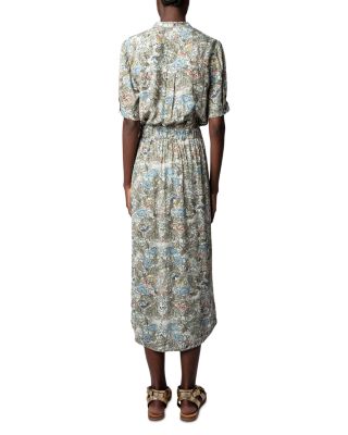 Zadig & Voltaire Rima Midi Dress | Bloomingdale's