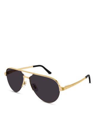 Cartier - Santos Evolution Pilot Sunglasses, 60mm