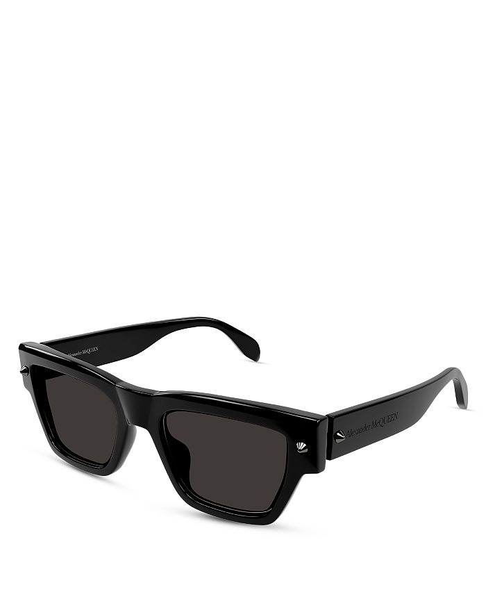 Alexander McQUEEN Spike Studs Rectangular Sunglasses, 53mm | Bloomingdale\'s