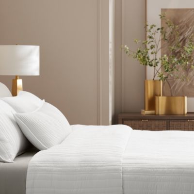 Signature Stripe Organic Cotton Quilt Sets