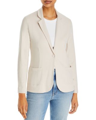 Fitted Linen Blazer