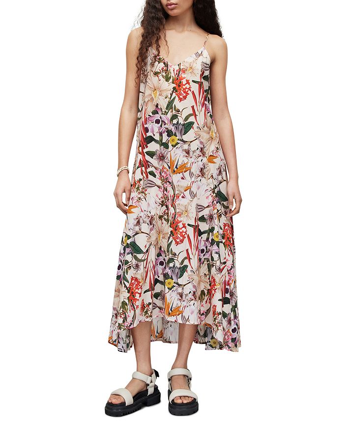 ALLSAINTS Essie Leondra Midi Dress | Bloomingdale's