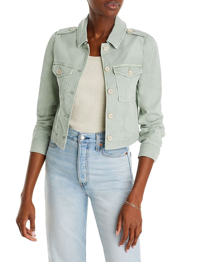 PAIGE Cropped Pacey Jacket | Bloomingdale's