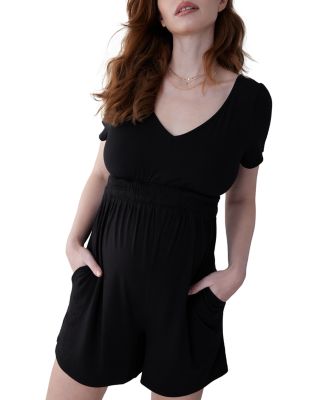 Ingrid & Isabel V Neck Knit Maternity Romper