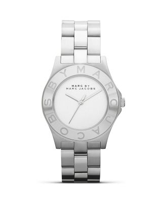 MARC JACOBS MARC BY Silver New Blade Bracelet Watch, 36.5mm  display picture 1